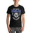 Man wearing New Caney High School Eagles Black Premium Unisex T-shirt 204