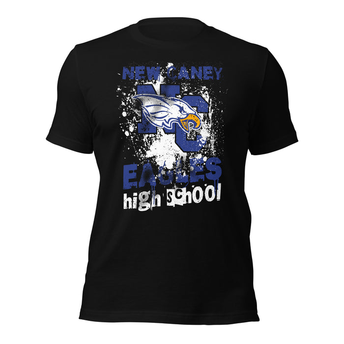 New Caney High School Eagles Black Premium Unisex T-shirt 205