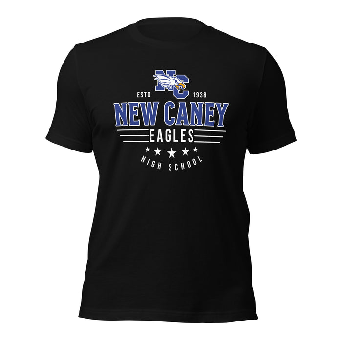 New Caney High School Eagles Black Premium Unisex T-shirt 217