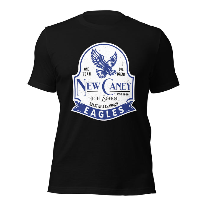 New Caney High School Eagles Black Premium Unisex T-shirt 219