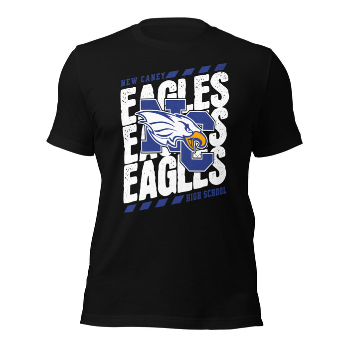 New Caney High School Eagles Black Premium Unisex T-shirt 223