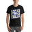 Man wearing New Caney High School Eagles Black Premium Unisex T-shirt 223