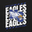 Close-up view of New Caney High School Eagles Black Premium Unisex T-shirt 223