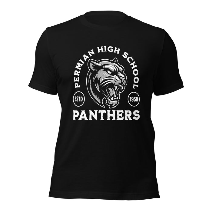 Permian High School Panthers Black Premium Unisex T-shirt 208