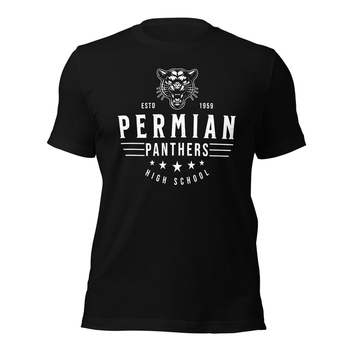 Permian High School Panthers Black Premium Unisex T-shirt 217