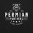 Close-up view of Permian High School Panthers Black Premium Unisex T-shirt 217