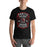 Man wearing Porter High School Spartans Black Premium Unisex T-shirt 207