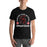 Man wearing Porter High School Spartans Black Premium Unisex T-shirt 208