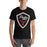 Man wearing Porter High School Spartans Black Premium Unisex T-shirt 225