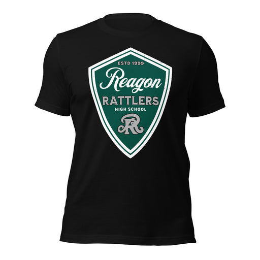 Reagan High School Rattlers Black Premium Unisex T-shirt 225