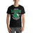 Man wearing Spring High School Lions Black Premium Unisex T-shirt 204