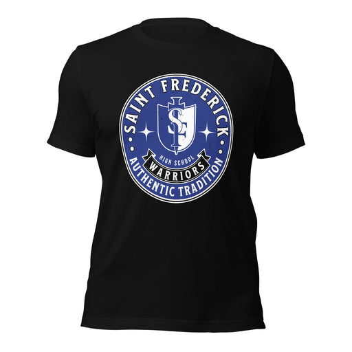 St. Frederick High School Warriors Black Premium Unisex T-shirt 215