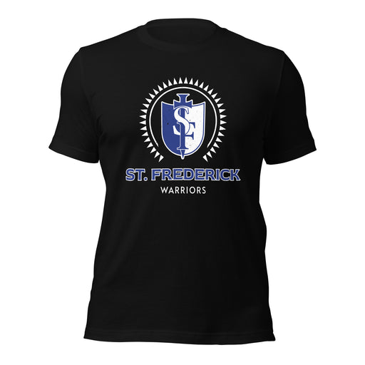 St. Frederick High School Warriors Black Premium Unisex T-shirt 226