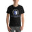 Man wearing St. Frederick High School Warriors Black Premium Unisex T-shirt 226