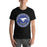 Man wearing Taylor High School Mustangs Black Premium Unisex T-shirt 215