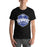 Man wearing Taylor High School Mustangs Black Premium Unisex T-shirt 209