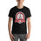 Man wearing Westfield High School Mustangs Black Premium Unisex T-shirt 212