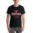 Man wearing Westfield High School Mustangs Black Premium Unisex T-shirt 217