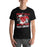 Man wearing Westfield High School Mustangs Black Premium Unisex T-shirt 205