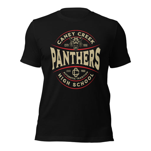 Caney Creek High School Panthers Black Premium Unisex T-shirt 218