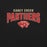 Close-up view of Caney Creek High School Panthers Black Premium Unisex T-shirt 223