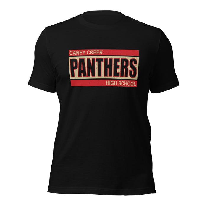 Caney Creek High School Panthers Black Premium Unisex T-shirt 098