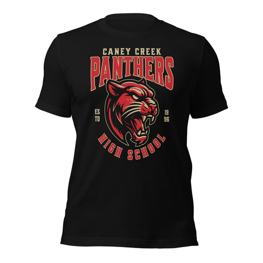 Caney Creek High School Panthers Black Premium Unisex T-shirt 211