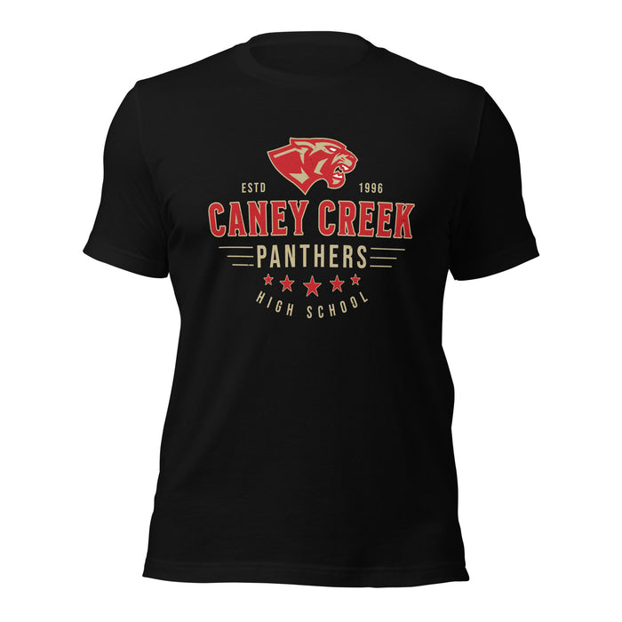 Caney Creek High School Panthers Black Premium Unisex T-shirt 217