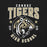 Close-up view of Conroe High School Tigers Black Premium Unisex T-shirt 213