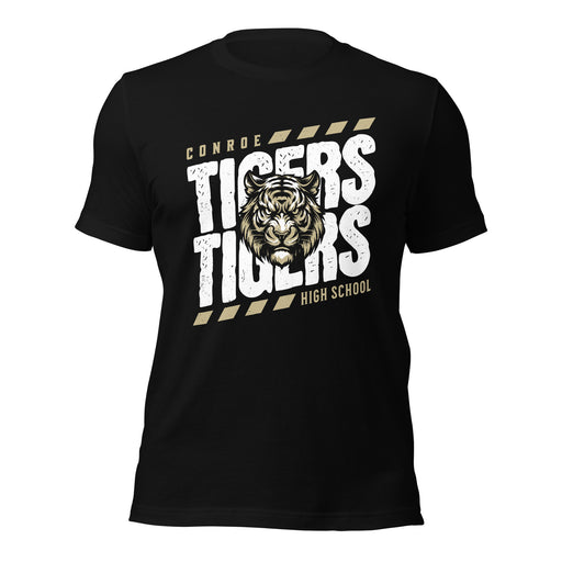 Conroe High School Tigers Black Premium Unisex T-shirt 223