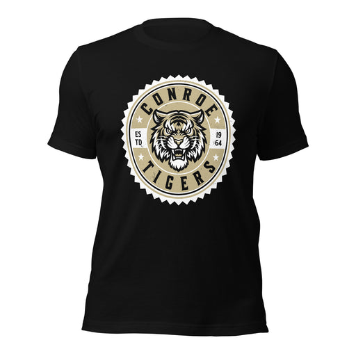 Conroe High School Tigers Black Premium Unisex T-shirt 203