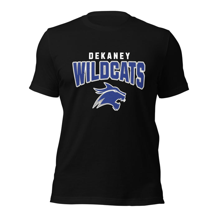 Dekaney High School Wildcats Black Premium Unisex T-shirt 234