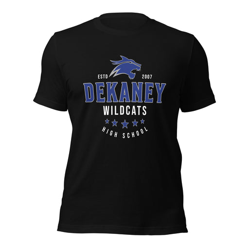 Dekaney High School Wildcats Black Premium Unisex T-shirt 217