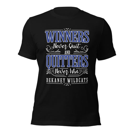 Dekaney High School Wildcats Black Premium Unisex T-shirt 237