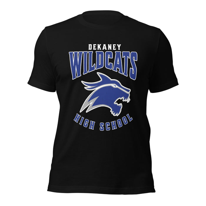 Dekaney High School Wildcats Black Premium Unisex T-shirt 213