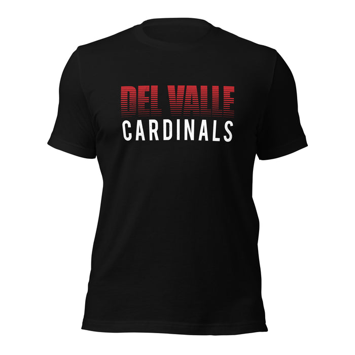 Del Valle High School Cardinals Black Premium Unisex T-shirt 024