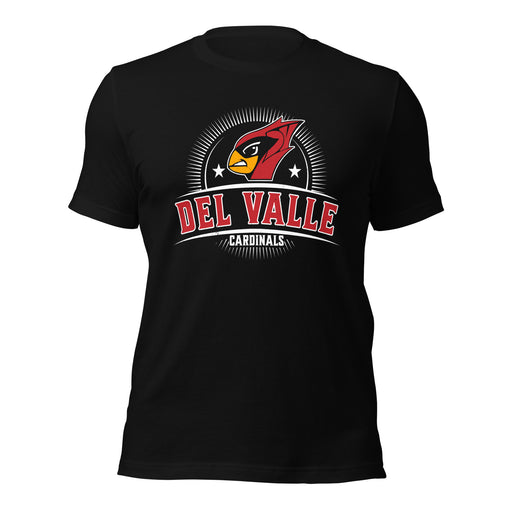 Del Valle High School Cardinals Black Premium Unisex T-shirt 221