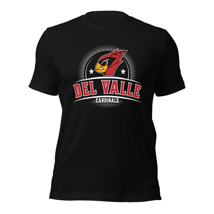 Del Valle High School Cardinals Black Premium Unisex T-shirt 221