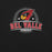 Close-up view of Del Valle High School Cardinals Black Premium Unisex T-shirt 221