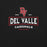 Close-up view of Del Valle High School Cardinals Black Premium Unisex T-shirt 202