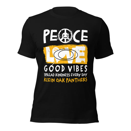Klein Oak High School Panthers Premium Black Unisex T-shirt 240