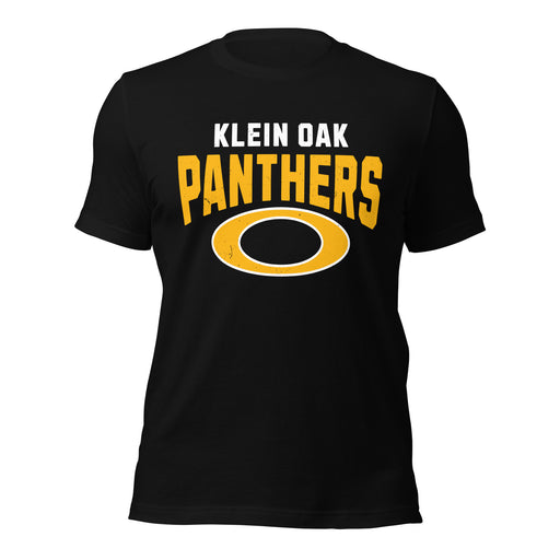 Klein Oak High School Panthers Premium Black Unisex T-shirt 234