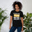 Woman wearing Klein Oak High School Panthers Premium Black Unisex T-shirt 231