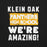 Close-up view of Klein Oak High School Panthers Premium Black Unisex T-shirt 231