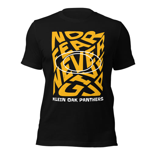 Klein Oak High School Panthers Premium Black Unisex T-shirt 236