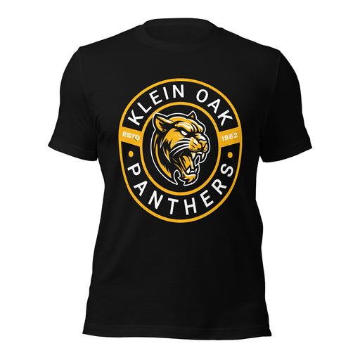 Klein Oak High School Panthers Premium Black Unisex T-shirt 239