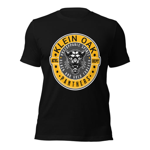 Klein Oak High School Panthers Premium Black Unisex T-shirt 224