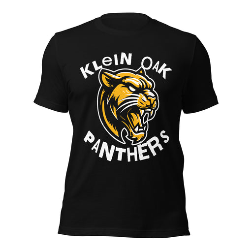 Klein Oak High School Panthers Premium Black Unisex T-shirt 228