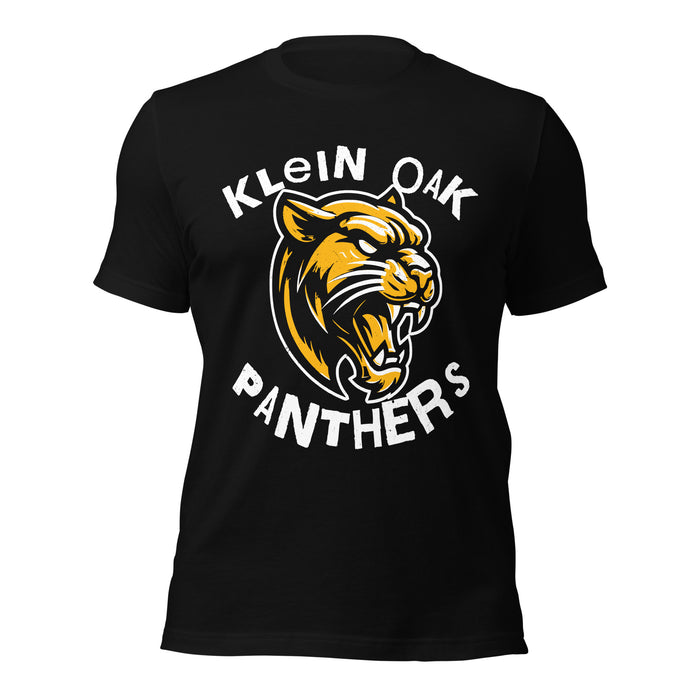 Klein Oak High School Panthers Premium Black Unisex T-shirt 228