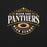 Close-up view of Klein Oak High School Panthers Premium Black Unisex T-shirt 211